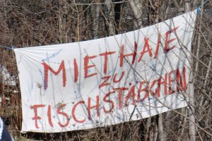 Protestplakat.