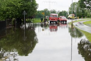 Juni-Hochwasser 2013 in Groitzsch. Foto: Matthias Weidemann