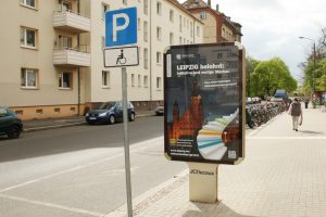 Plakatwerbung für das Förderprogramm 2014 im Leipziger Stadtraum. Foto: Ralf Julke