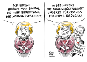 Karikatur: Schwarwel