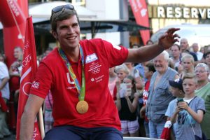 Philipp Wende kehrte wie Annekathrin Thiele mit Gold zurück Foto: Sebastian Beyer