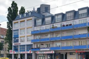 Ärztehaus in der Lützner Straße. Foto: Marko Hofmann