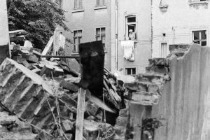 Im Leipziger Osten 1990. Foto: Martin Jehnichen