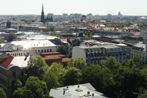 Blick über das Dächermeer.