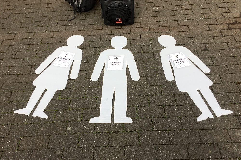 Gedenken Pragerstr Unfall