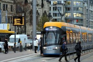 Tram am Gordelerring.