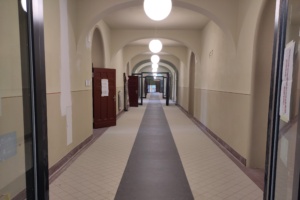 Die ehemalige Hermann-Liebmann-Oberschule von innen