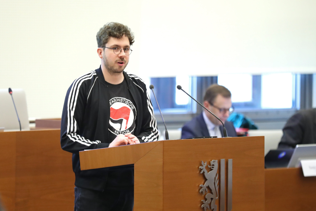 Michael Neuhaus im Stadtrat.