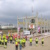 Richtfest des Elektrolysegebäudes auf dem Energiepark Bad Lauchstädt. Foto: Rico Thumser/ Energiepark Bad Lauchstädt