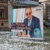 Verunstaltetes Wahlplakat, welches Friedrich Merz zeigt.