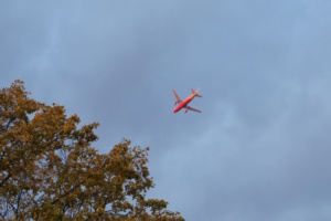 Flieger am Himmel.