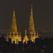Kirche Saint Nizier bei Nacht.