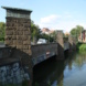 Die Klingerbrücke über das Elsterflutbett.